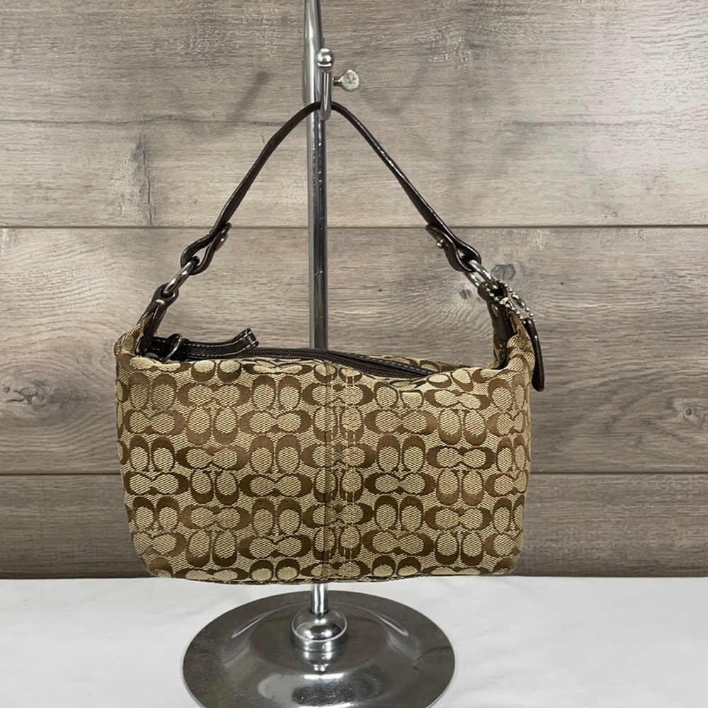 Coach Brown mini shoulder bag